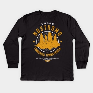 USCSS NOSTROMO Kids Long Sleeve T-Shirt